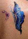 glitter butterfly pics tattoo